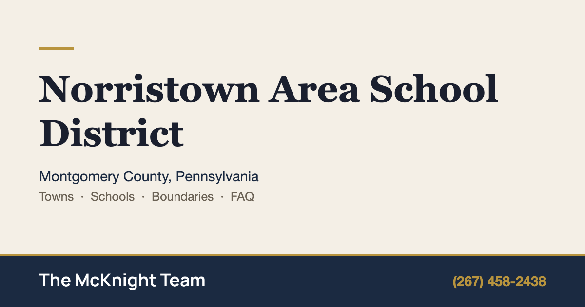 Norristown Area School District homes for sale