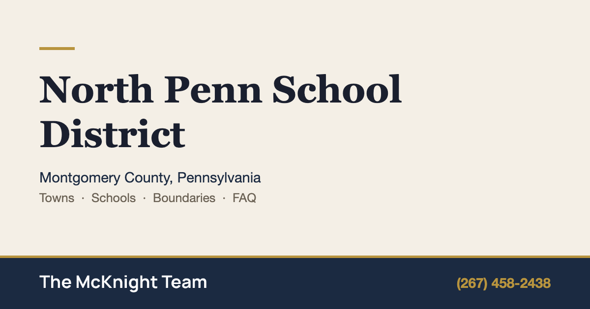 North Penn School District homes for sale