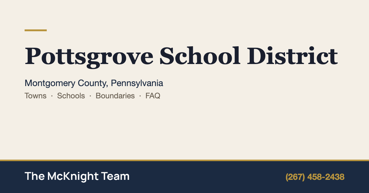 Pottsgrove School District homes for sale